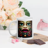 Whispering Woods White Glossy Mug - Beyond T-shirts